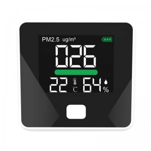 PM2.5 المحمولة محلل كاشف محمول كاشف درجة حرارة الغاز تستر جودة الهواء مراقب محلل الرطوبة